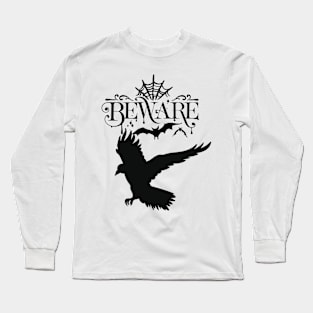 halloween beware Long Sleeve T-Shirt